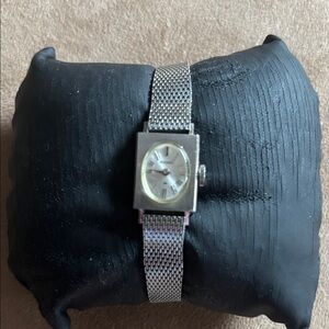 Seiko 70’s Women's Silver Mesh bracelet Watch